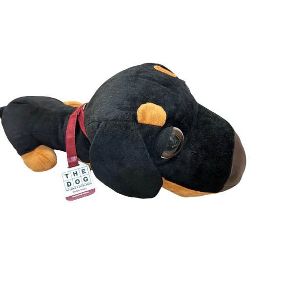 THE DOG Artlist Collection DOBERMAN 20” Plush Toy 2002 - Picture 1 of 7
